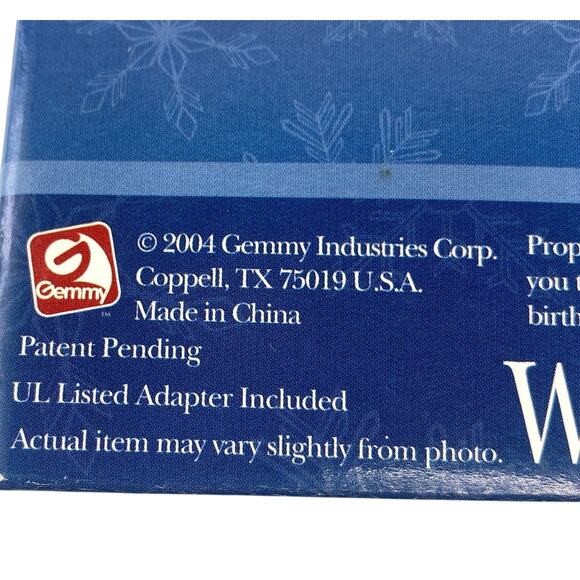 Vtg 2004 Gemmy Airblown Inflatable Christmas Snowman 4 Feet Tall New Open Box - Picture 6 of 7